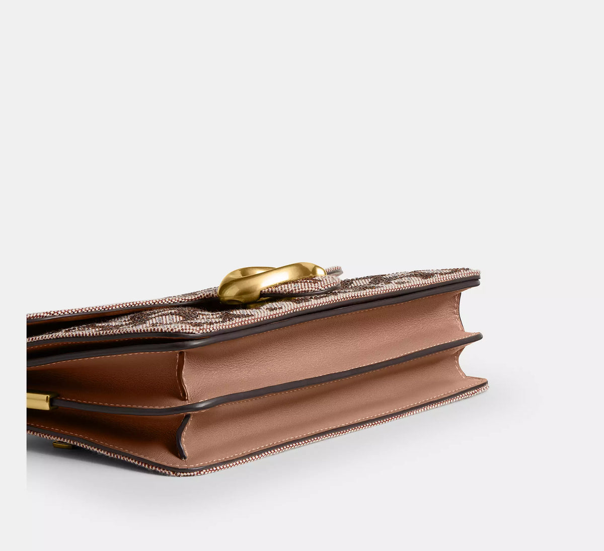 Crystal Tabby Shoulder Bag