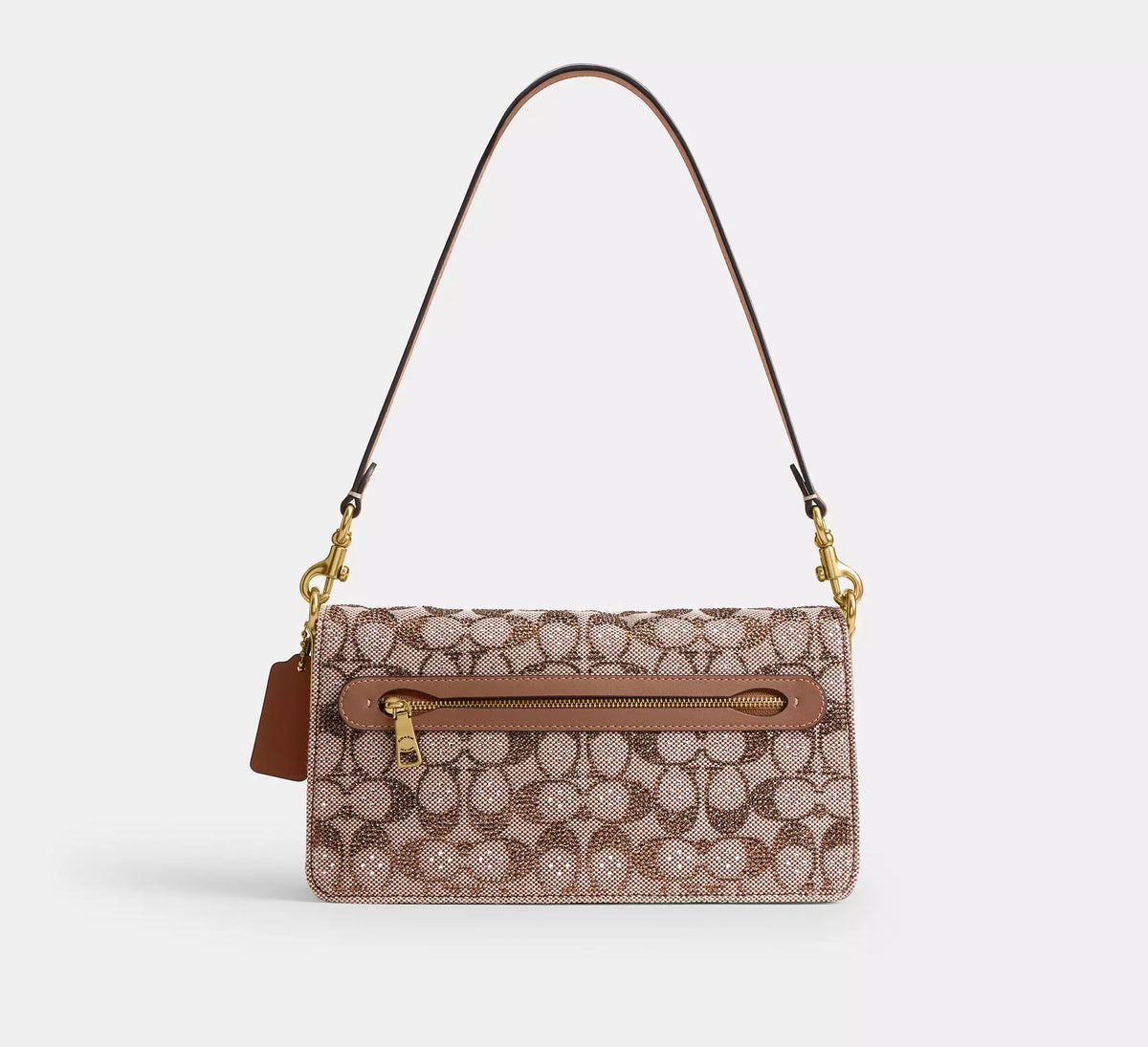 Crystal Tabby Shoulder Bag