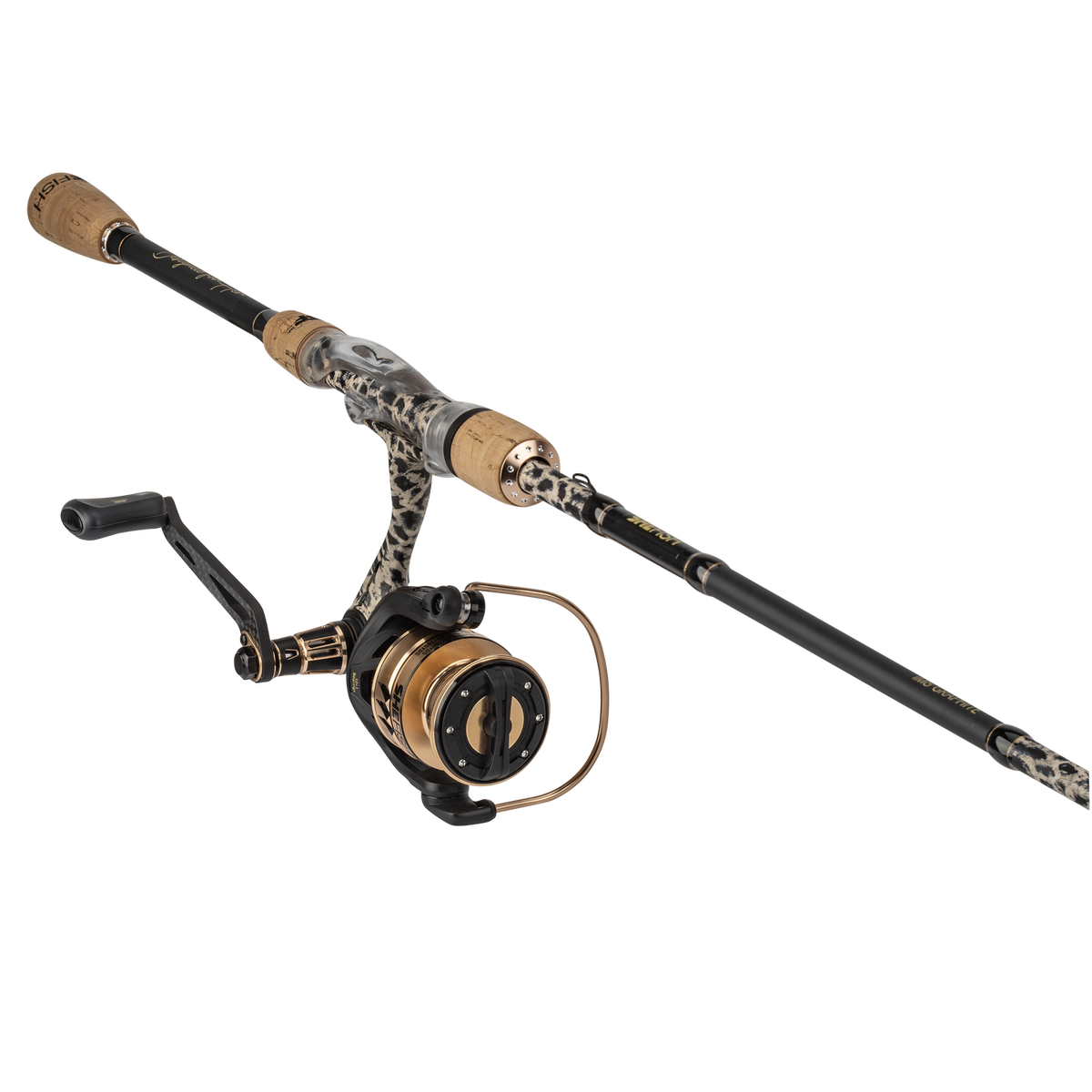 6'7" SheFish Fashion Elite Spin Combo - Leopard