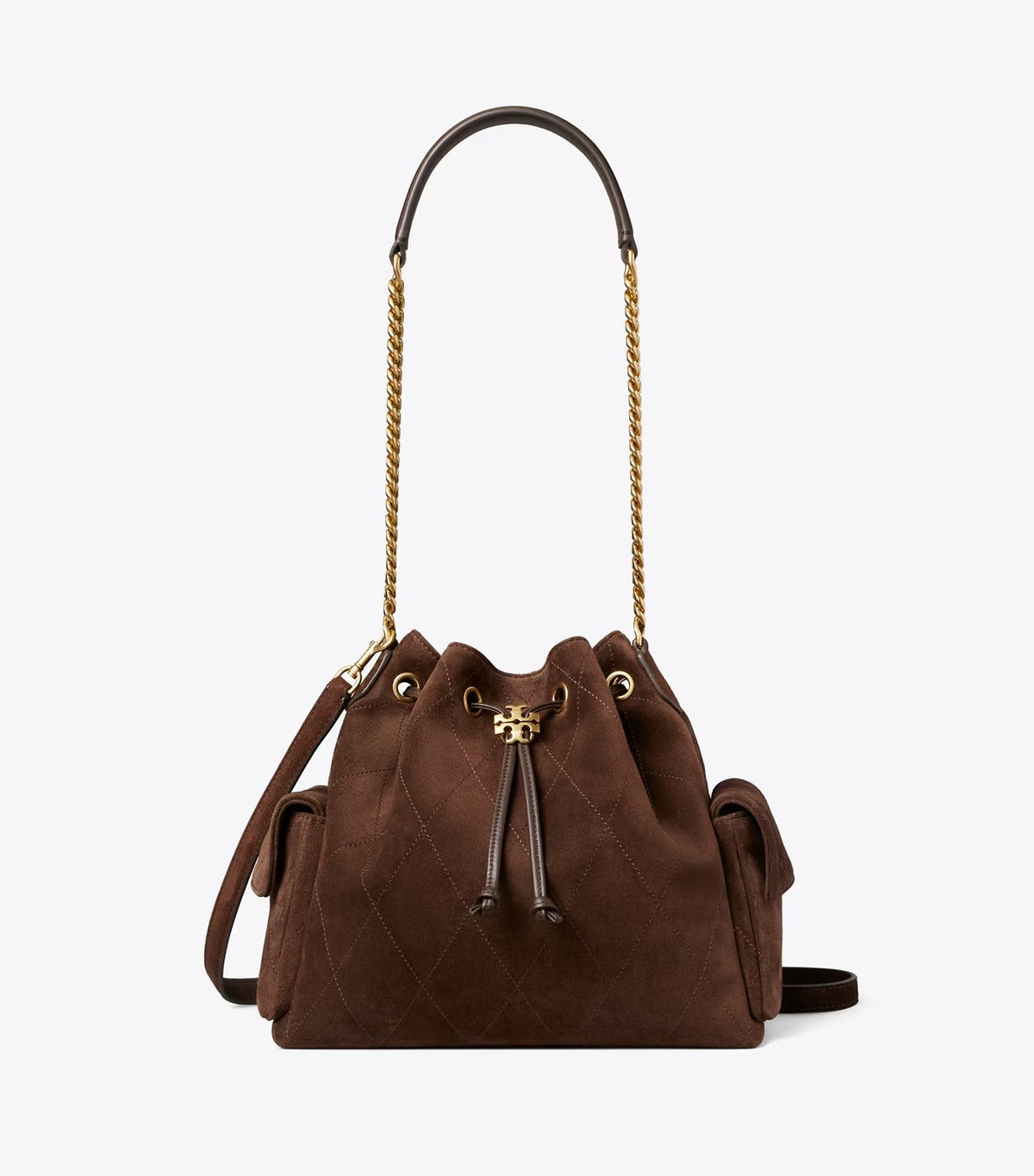 TB Brown Suade Bag