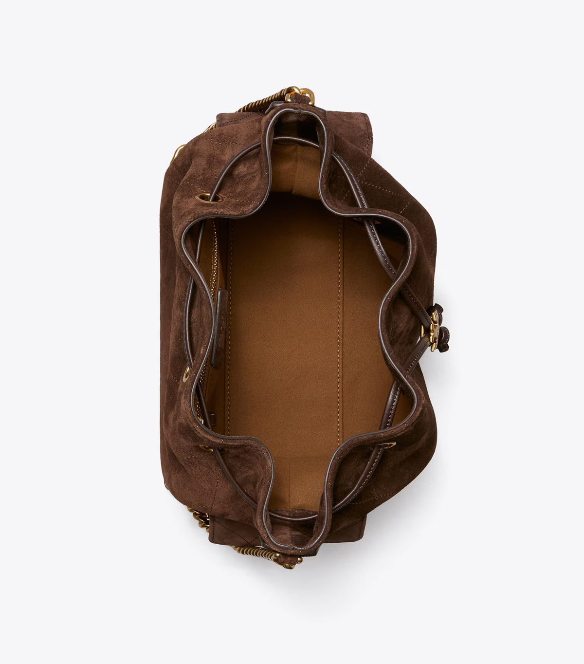 TB Brown Suade Bag