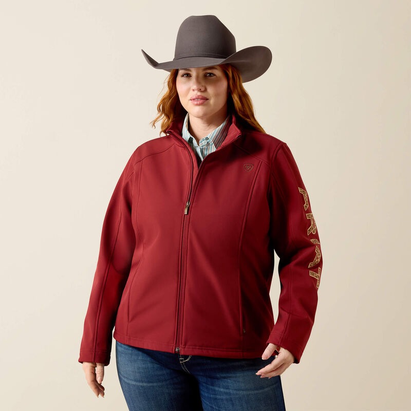 Red Cheetah Softshell Jacket