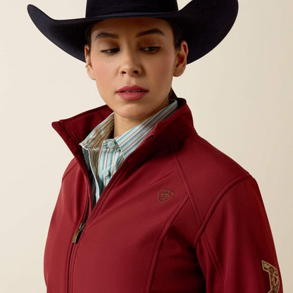 Red Cheetah Softshell Jacket