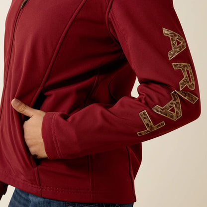 Red Cheetah Softshell Jacket