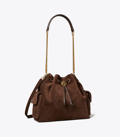 TB Brown Suade Bag