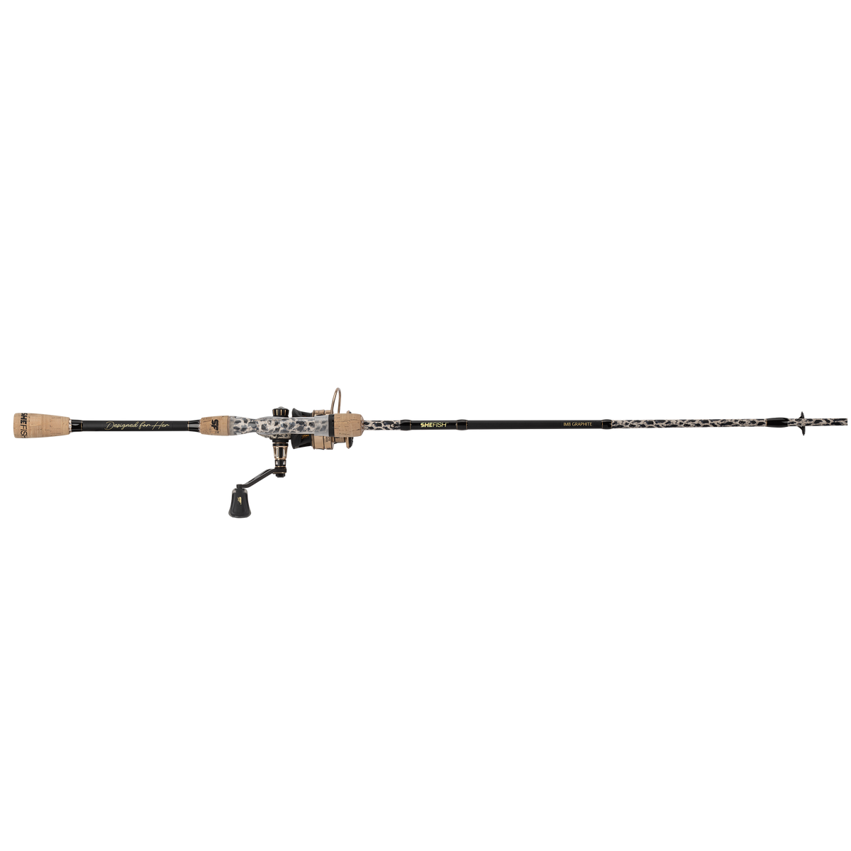 6'7" SheFish Fashion Elite Spin Combo - Leopard