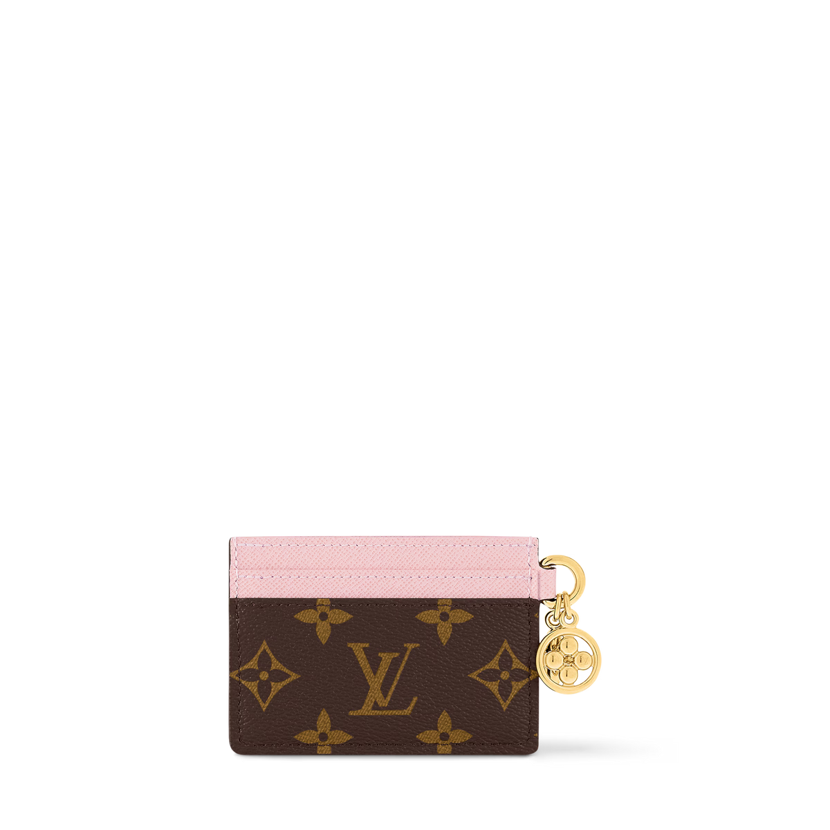 LV Pink Charms Card Holder