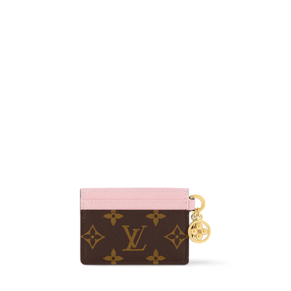 LV Pink Charms Card Holder