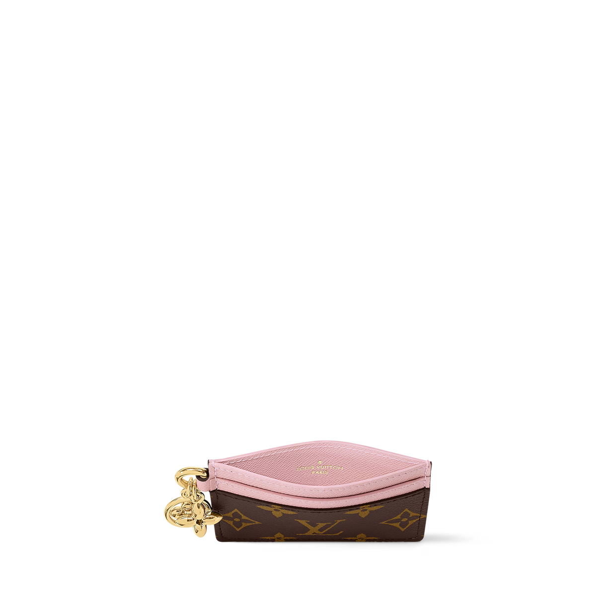 LV Pink Charms Card Holder