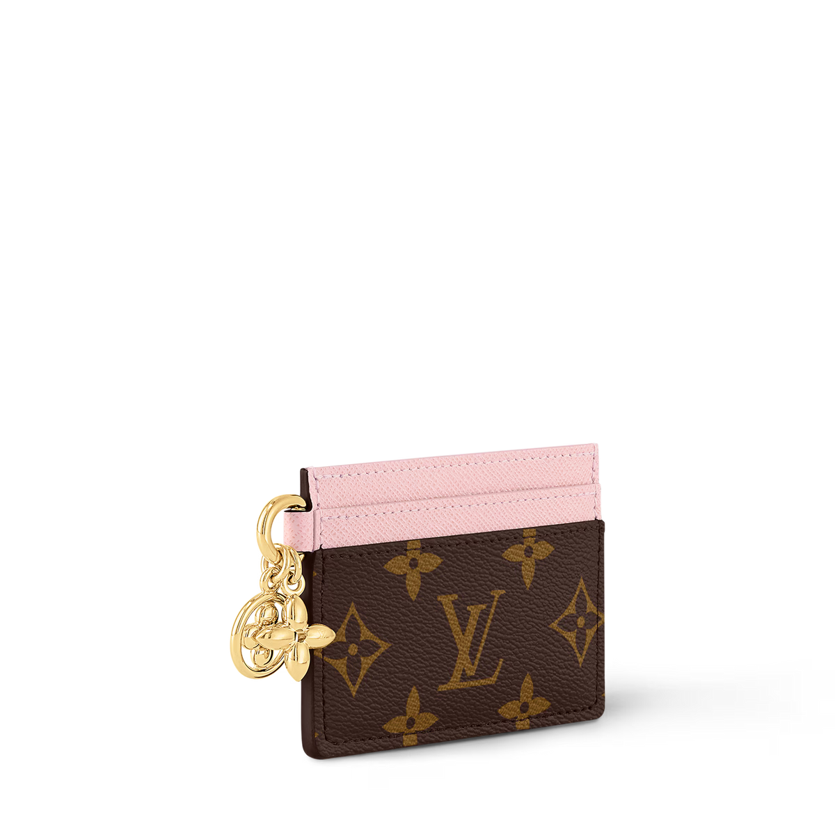 LV Pink Charms Card Holder