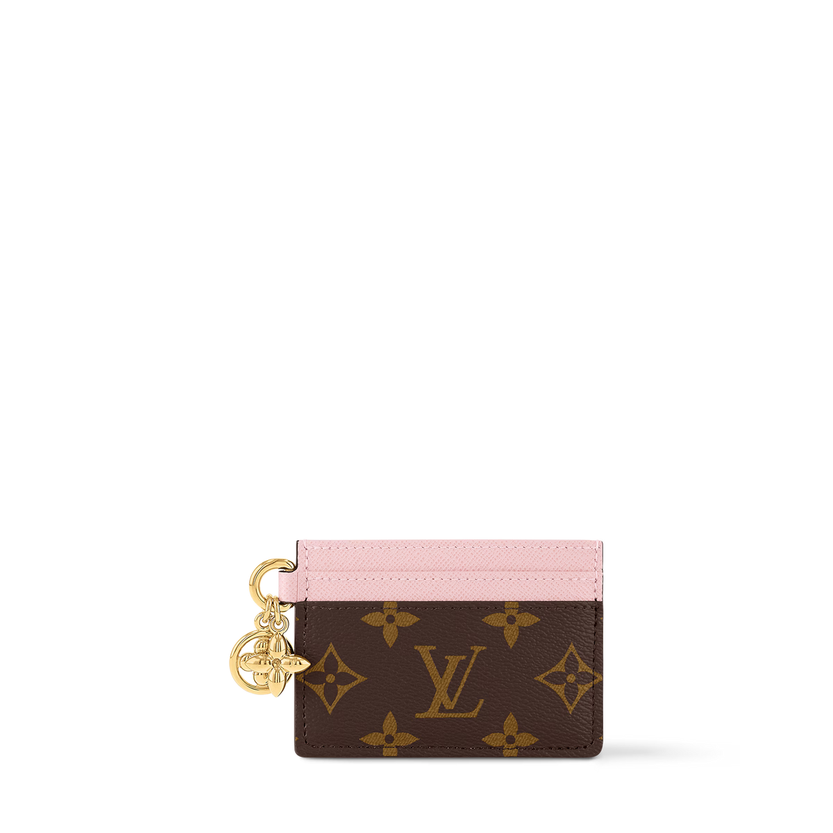 LV Pink Charms Card Holder
